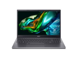 ACER Aspire A515-57-550A, 15.6" FHD IPS, Intel Core i5-12450H, 16GB, 1TB SSD, UMA, DOS, acélszürke