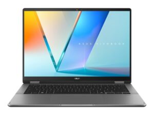 ASUS CONS NB Vivobook Flip TP3407SA-QL003W 14" WUXGA OLED Touch, Ultra 5 226V, 16GB, 512GB M.2, INT, WIN11H, Szürke