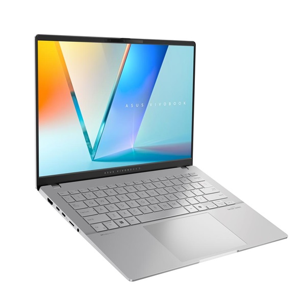 ASUS CONS NB Vivobook S14 M5406KA-QD037 14" WUXGA OLED GL, AMD Ryzen AI 7 350, 16GB, 1TB M.2, INT, NOOS, Ezüst - Image 2