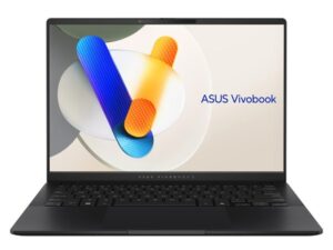 ASUS CONS NB Vivobook S14 M5406UA-PP034WS 14" 3K OLED GL, Ryzen 7-8845HS, 16GB, 1TB M.2, INT, WIN11H, Fekete