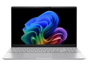 ASUS CONS NB Vivobook S15 S5507QA-MA006W 15,6" 2,8K OLED GL, Qualc.Snapd. X1E 78 100 , 16GB, 1TB M.2, INT, WIn11H, Ezüst