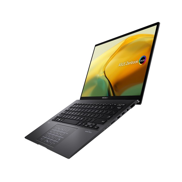 ASUS CONS NB ZenBook UM3402YA-KM454W 14" WQXGA+ OLED GL, Ryzen7 7730U, 16GB, 1TB M.2, INT, WIN11H, Fekete - Image 2