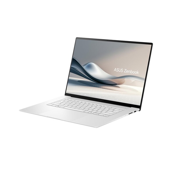 ASUS CONS NB ZenBook UM5606WA-RK260W 16,0" 2.8K OLED GL, Ryzen AI R9, 32GB, 2TB M.2, INT, WIN11H, Fehér - Image 7