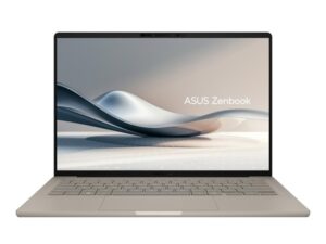 ASUS CONS NB ZenBook UX3407RA-QD020W 14" WUXGA OLED GL, X Elite X1E 78 100, 32GB, 1TB M.2, INT, WIN11H, Bézs