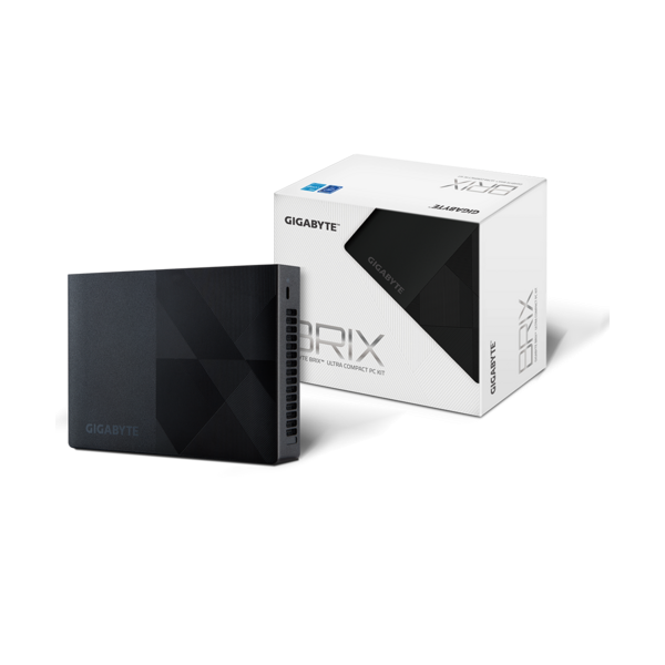 GIGABYTE PC BRIX, Intel Core i3 N305 3.8GHz, 2xHDMI, MiniDisplayport, LAN, WIFI, BT, 6xUSB