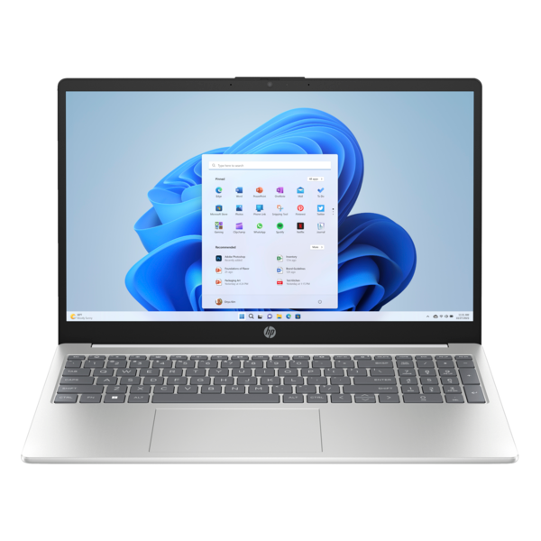 HP 15-fd0024nh 15.6" FHD AG IPS, Core i3-1315U 1.2GHz, 8GB, 512GB SSD, fehér