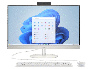 HP AIO 27-cr0005nn 27" FHD AG IPS 300cd, Ryzen7 7730U 2GHz, 16GB, 512GB SSD, Win 11, fehér