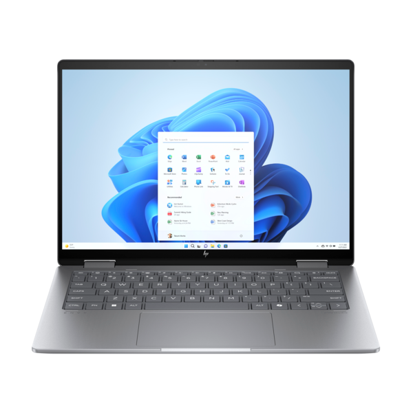 HP Envy x360 14-fc0005nh 14" 3K 2880x1800 OLED 120Hz 400cd Touch, Core Ultra7-155U 1.7GHz, 32GB, 1TB SSD, Win 11, ezüst