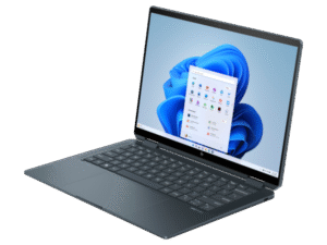 HP Spectre x360 14-eu0002nh 14" 3K 2880x1800 AG OLED 120Hz 400cd Touch, Ultra7-155H 1.4GHz, 32GB, 1TB SSD, Win 11, kék