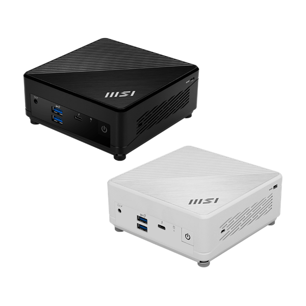 MSI Business DT Cubi 5 12M-407BEU, i3-1215U, Intel UHD, M.2 NVME, 2,5"SATA, 4xUSB, Thunderbolt4, HDMI, DP, 2xRJ45, Black - Image 2