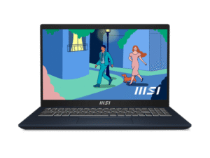 MSI Business NB Modern 15 B7M-455, 15.6" FHD, Ryzen 5 7430U, 16GB, 512GB M.2, INT, NOOS, Fekete