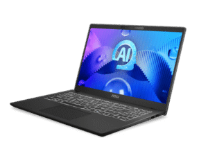 MSI Business NB Modern 15 H AI C1MG-074, 15.6" FHD, Intel Ultra 7 155H, 16GB, 512GB M.2, INT, NoOS, Fekete
