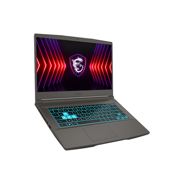 MSI Gaming NB Thin 15 B13VE-2854, 15.6" FHD 144Hz, i7-13620H, 16GB, 512GB M.2, RTX 4050 6GB, NOOS, Fekete - Image 2