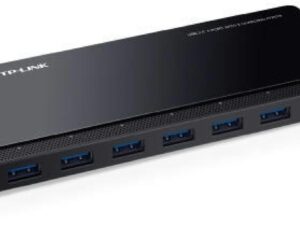 TP-Link UH720 USB3.0 7 port fekete