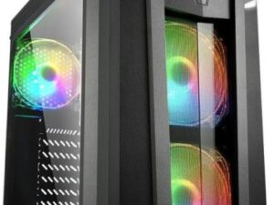 Sharkoon VG6-W RGB Acryl ablak fekete táp nélkül