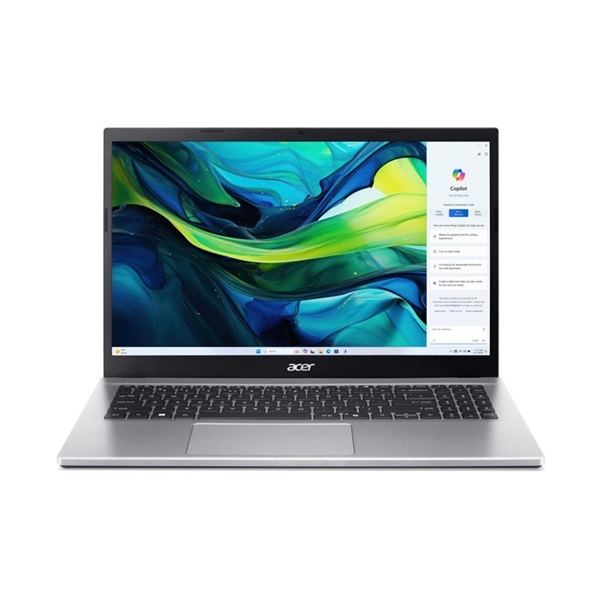 ACER Aspire AG15-42P-R1ME, 15.6" FHD, AMD Ryzen 7 5825U, 16GB, 1TB SSD, UMA, DOS, ezüst