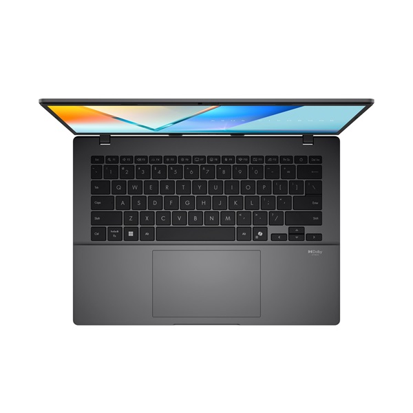 ASUS CONS NB Vivobook S S3607QA-PL018W, 16,0" WQXGA, Snapdragon X  X1 26 100, 16GB, 1TB SSD, INT, WIN11H, Szürke - Image 4