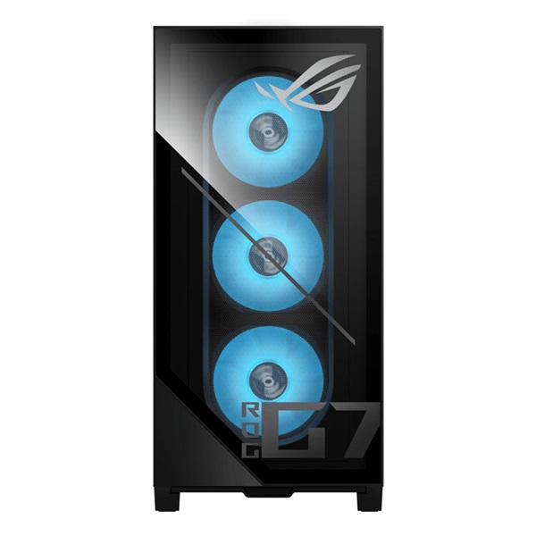 ASUS GAMER DT ROG GM700TZ-R9800X122W, Ryzen 7-9800X, 16GB, 2TB M.2, RTX 5080 16GB, WIN11H, Fekete - Image 2