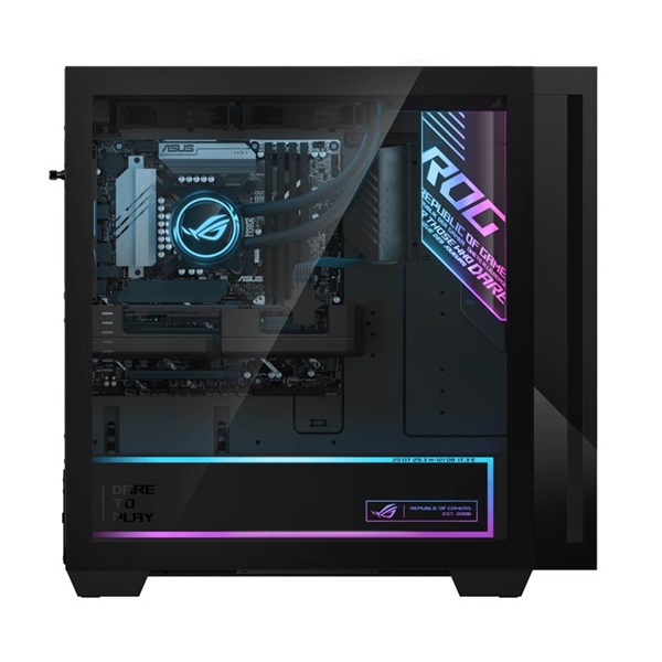 ASUS GAMER DT ROG GM700TZ-R9800X122W, Ryzen 7-9800X, 16GB, 2TB M.2, RTX 5080 16GB, WIN11H, Fekete - Image 3