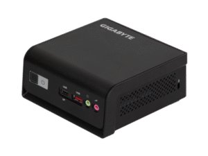 GIGABYTE PC BRIX, Intel N-series N250 3.8GHz, HDMI, 2xDisplayport, LAN, WIFI, BT, 2.5" HDD hely, 3xUSB