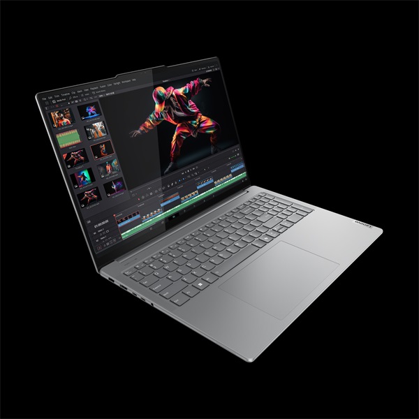 LENOVO Yoga Pro 9 16IMH9, 16.0" 3.2K, Intel Core Ultra 7 155H, 16GB, 1TB SSD, nV RTX 4050, Win11 Pro, Luna Grey - Image 2
