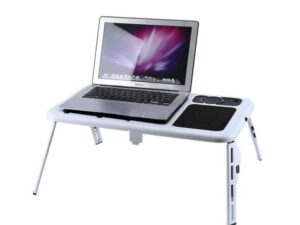 Delight Laptopasztal beépített ventilátorral, pohártartóval