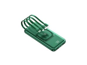 BLACKBIRD BH1545 Akkumulátor vésztöltő 10000mAh powerbank zöld
