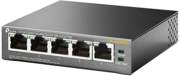 TP-Link TL-SG1005P 5 port gigabit Switch