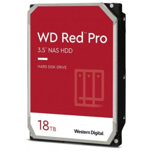 18TB WD 7200 512MB SATA3 HDD Red Pro WD181KFGX