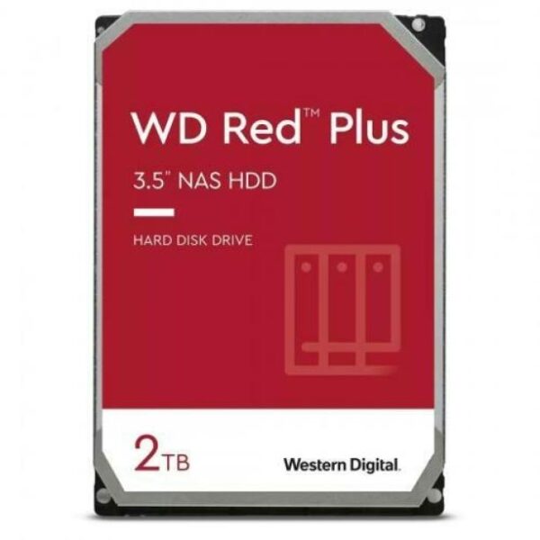 2TB WD 7200 64MB SATA3 HDD Red Plus WD20EFPX