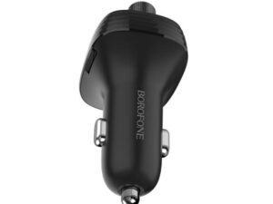 BOROFONE BZ12 2.4A USB szivargyújtó 2 aljzat fekete