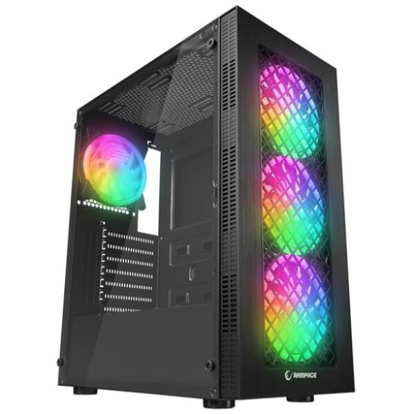 Rampage PLAID V1 RGB ablakos Ház