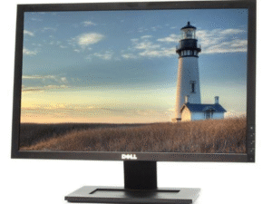 22" TFT Dell E2209W Fekete Talp nélkül