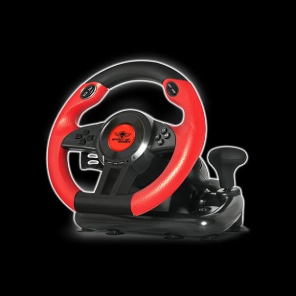 Spirit of Gamer RACE WHEEL PRO PC Fekete-Piros kormány