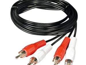 Audio kábel 2x RCA-2x RCA kábel 5m