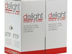 UTP CAT5 tömör fali kábel 305m Delight