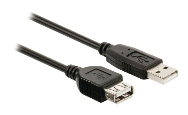 USB hosszabító kábel A(M)-A(F) 1,8m USB2.0