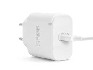 Delight 55046WH Hálózati Adapter Type-C PD20W gyorstöltéssel - fehér