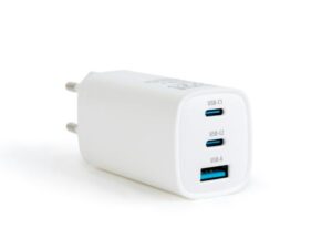 Delight 55060 USB + Type-C PD45W gyorstöltéssel - fehér