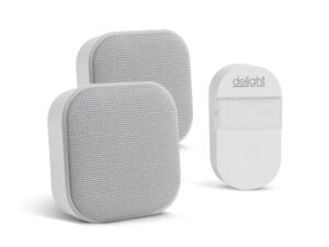 Delight 55347WH-2 2in1 vezetéknélküli csengő és éjjelifény - dupla vevő
