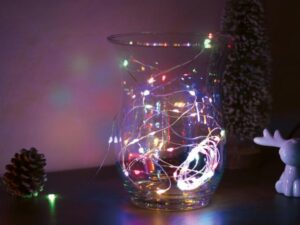 Delight 58041B Karácsonyi LED fényfüzér - 5 m - 50 LED - multicolor - 3 x A