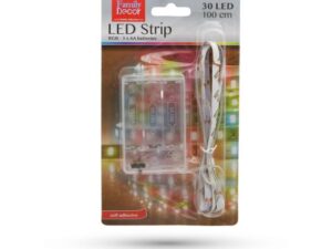 Delight LED szalag - színes - 1 m - 3 x AA elemes