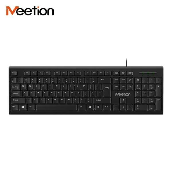 Meetion MT-K100 USB fekete billentyűzet