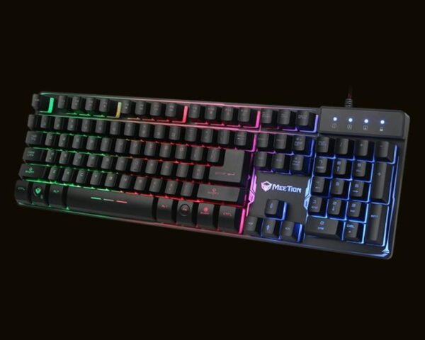 Meetion MT-K9300 RGB USB fekete billentyűzet