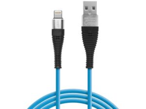 Delight Lightning USB kábel Apple termékekhez színes szilikon 1m
