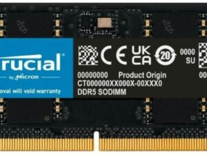32GB/4800 DDR5 Crucial SO-DIMM CT32G48C40S5