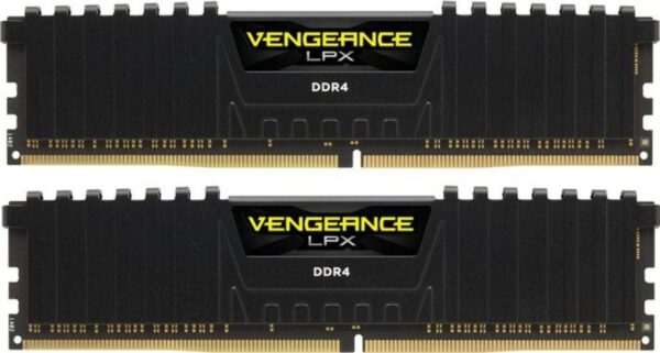 16GB/3200 DDR4 Corsair Vengeance LPX CMK16GX4M2B3200C16 Black KIT2