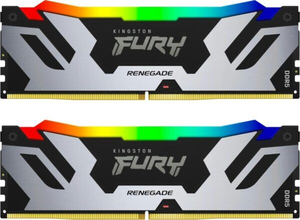 32GB/6400 DDR5 KINGSTON Renegade KF564C32RSAK2-32 Black KIT2 RGB