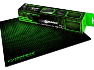 Esperanza Grunge Mini Gamer fekete-zöld Egérpad