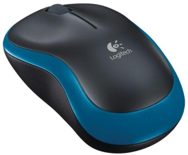 Logitech M185 fekete-kék Wireless egér